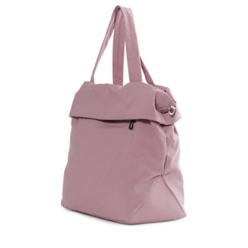 ZELOS Nylon Shoulder Bag In Slate Color NWT